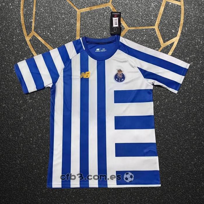Camiseta Pre Partido del Porto 2024 Azul